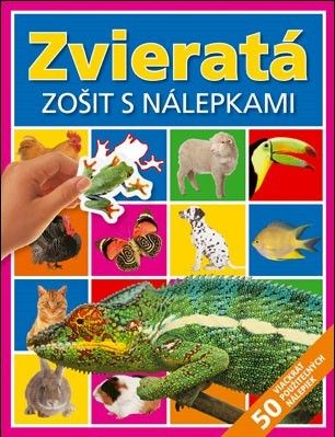 Zvieratá. Zošit s nálepkami