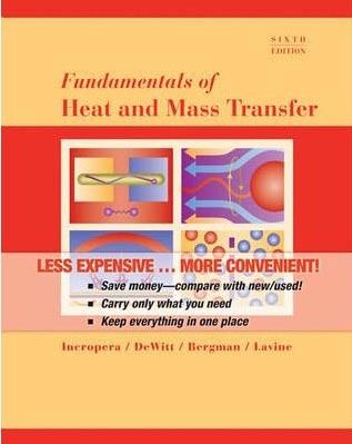 Fundamentals of Heat and Mass Transfer