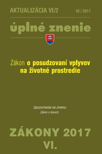 Zákony 2017 VI. aktualizácia VI 2