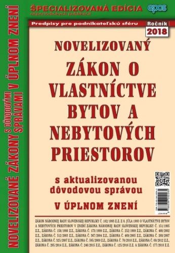Novelizovaný Zákon o vlastníctve bytov a nebytových priestorov 15/2018