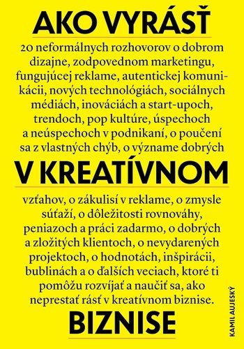 Ako vyrásť v kreatívnom biznise