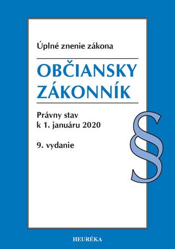 Občiansky zákonník Úzz, 9. vydanie, 2020