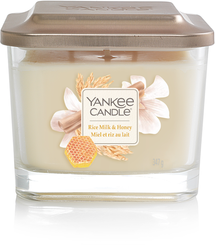 Yankee Candle sviečka stredná Elevation Rice Milk and Honey