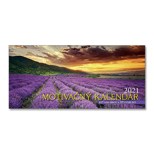 Motivačný kalendár 2021 stolový kalendár