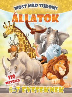 Állatok - Most már tudom! + 110 matrica
