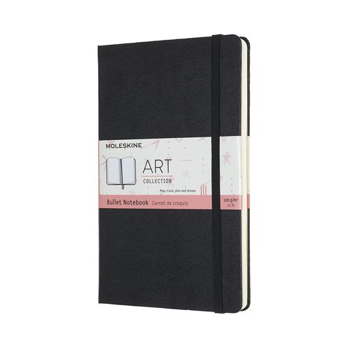 Zápisník MOLESKINE ArtBullet bodkovaný čierny L