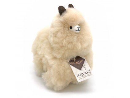 Plyšová hračka Alpaca SMALL Blond 23cm