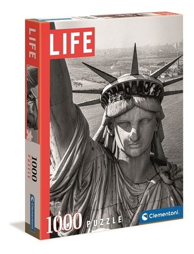 Puzzle Life Collection: Socha slobody 1000 Clementoni