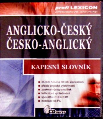 Kapesní česko-anglický, anglicko-český slovník