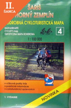 Lacná kniha Cyklomapa Šariš