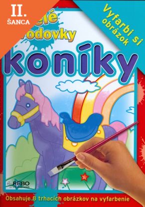 Lacná kniha Veselé vodovky - Koníky