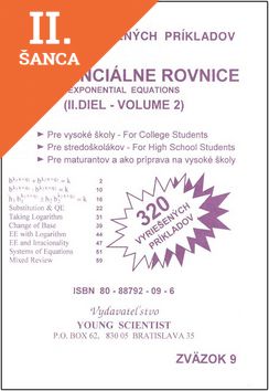 Lacná kniha Exponenciálne rovnice 2