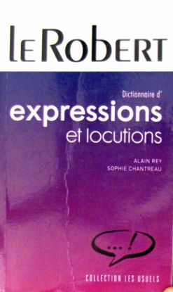 Dictionnaire des Expressions et Locutions