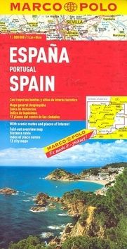 Španělsko Portugalsko1:800 000