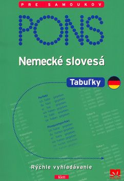 Nemecké slovesá - PONS - tabuľky