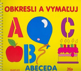 Obkresli a vymaľuj - abeceda