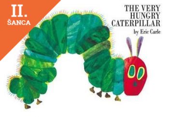 Lacná kniha Very Hungry Caterpillar