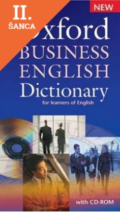 Lacná kniha Oxford Business English Dictionary for Learners of English + CD-ROM