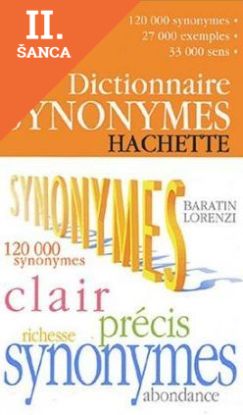 Lacná kniha Dictionnaire des Synonymes