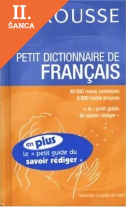 Lacná kniha Petit Dictionnaire de Francais