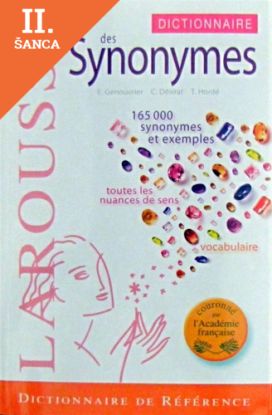 Lacná kniha Larousse Dictionnaire des Synonymes