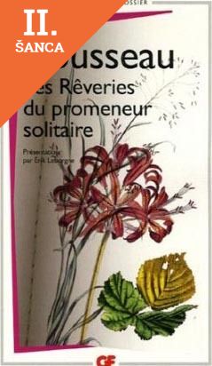 Lacná kniha Les Reveries du Promeneur Solitaire