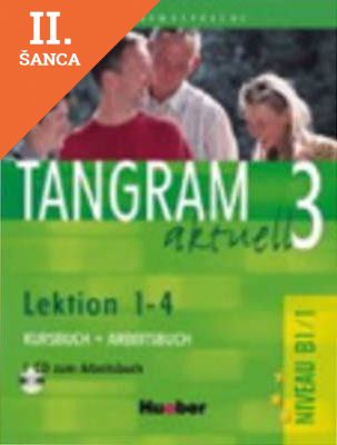 Lacná kniha Tangram Aktuell 3 (1-4) Kursbuch + Arbeitsbuch mit CD