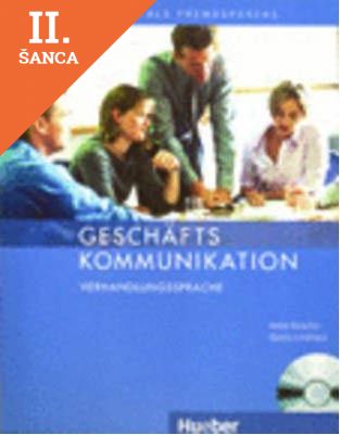 Lacná kniha Geschaeftskommunikation Verhandlungssprache + CD