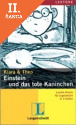 Lacná kniha Langenscheidt Lektuere 2 Einstein und das tote Kaninchen + CD