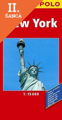 Lacná kniha New York 1:15 000