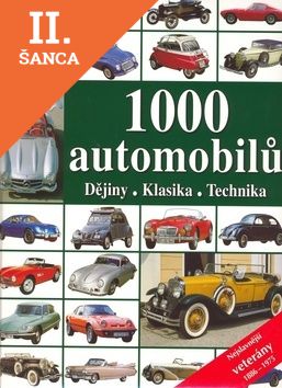 Lacná kniha 1000 automobilů