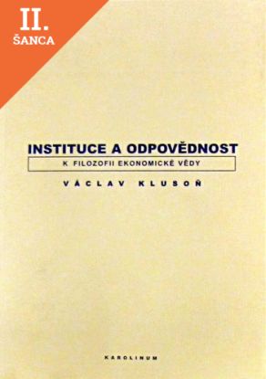 Lacná kniha Instituce a odpovědnost