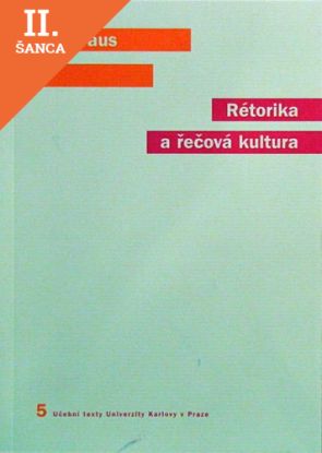 Lacná kniha Rétorika a řečová kultura