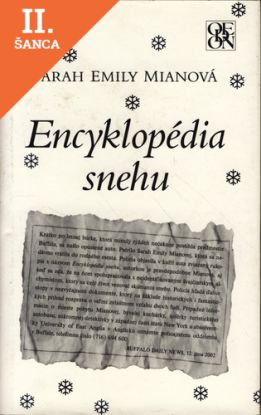 Lacná kniha Encyklopédia snehu