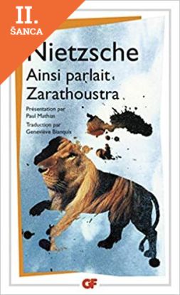 Lacná kniha Ainsi Parlait Zarathustra