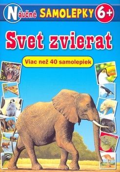 Svet zvierat s náučnými samolepkami