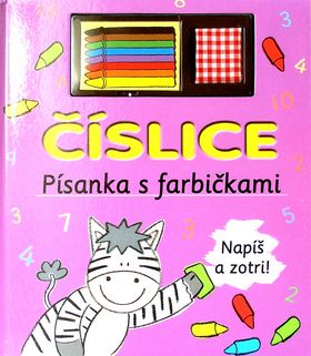 Číslice - Písanka s farbičkami