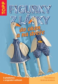 Figurky z látky do oken a na dveře