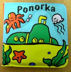 Ponorka-knížka do vany