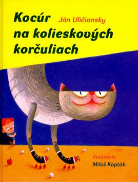 Kocúr na kolieskových korčuliach