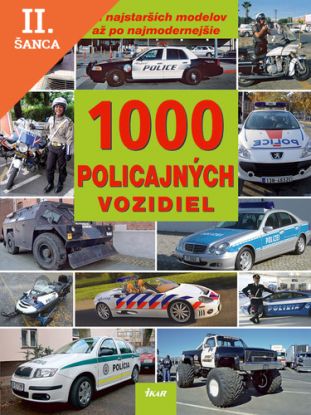 Lacná kniha 1000 policajných vozidiel
