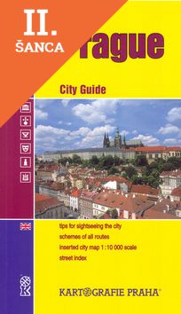 Lacná kniha Prague City Guide 1:10 000