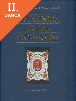 Lacná kniha Zlatá kniha Matice slovenskej