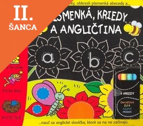 Lacná kniha Písmenká, kriedy a angličtina