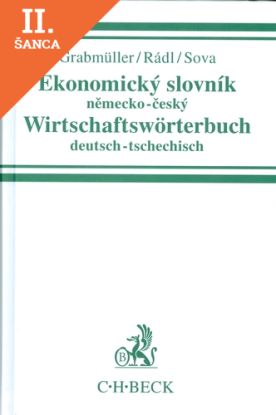 Lacná kniha Ekonomický slovník německo - český