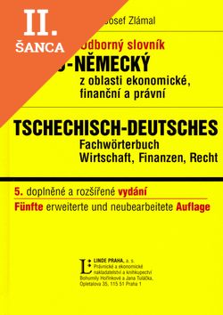 Lacná kniha Odborný slovník česko-německý z oblasti ekonomické, finanční a právní