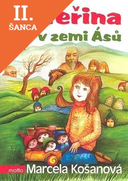 Lacná kniha Kateřina v zemi Ásů