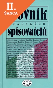 Lacná kniha Slovník italských spisovatelů