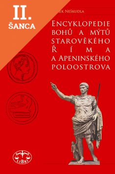Lacná kniha Encyklopedie bohů a mýtů starověkého Říma a Apeninského poloostrova