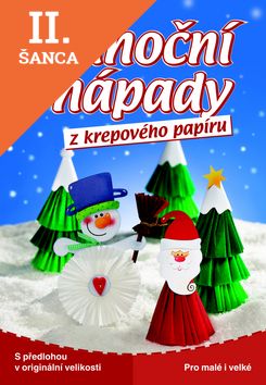 Lacná kniha Vánoční nápady z krepového papíru